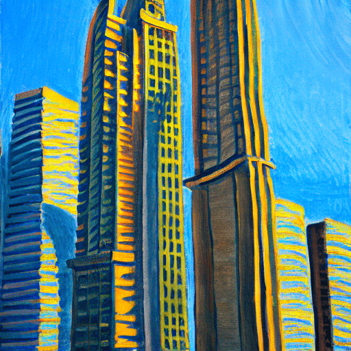 アンリ・マティスとアンリ・ルソーに描かせた摩天楼（名前で考えた）